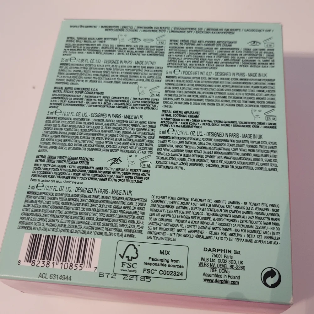 DARPHIN Paris Paranthese Apaisante Soothing Dip (5pc Set) - Picture 4 of 4